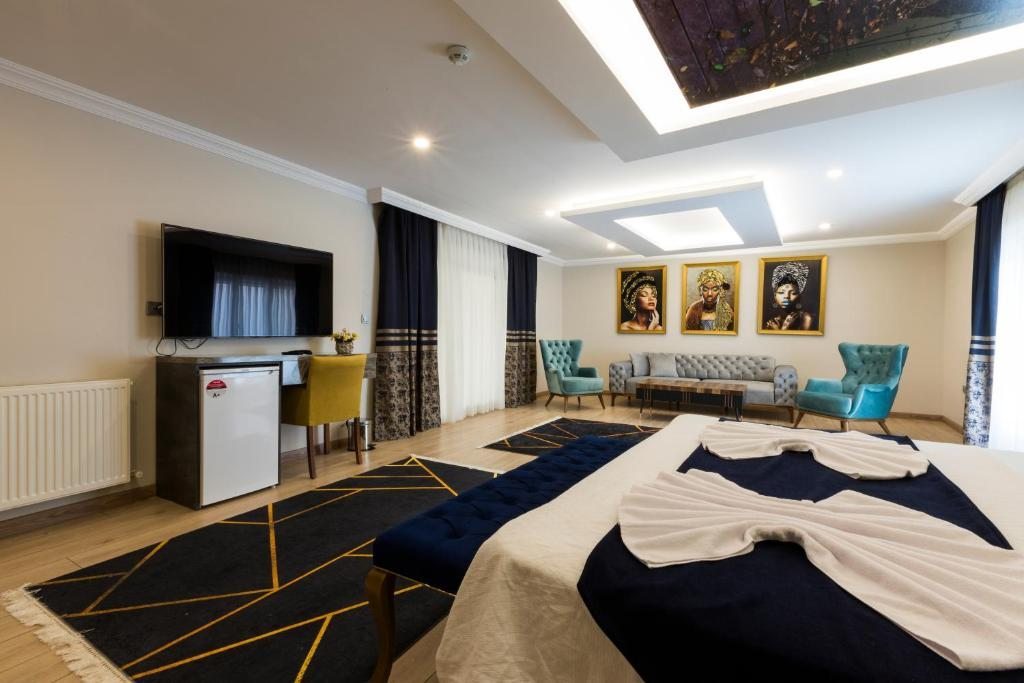 Двухместный (Двухместный номер с 1 кроватью и террасой) отеля Florya Novi Boutique Hotel, Стамбул