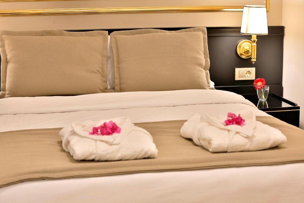 Двухместный (Двухместный номер Делюкс с 1 кроватью и боковым видом на море) отеля Pacco Boutique Hotel & SPA, Анталия