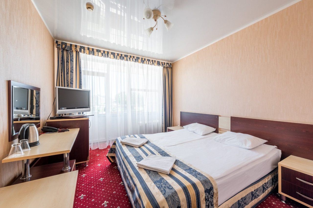 Двухместный (Стандартный двухместный номер с 1 кроватью), Гостиница Red Hotel
