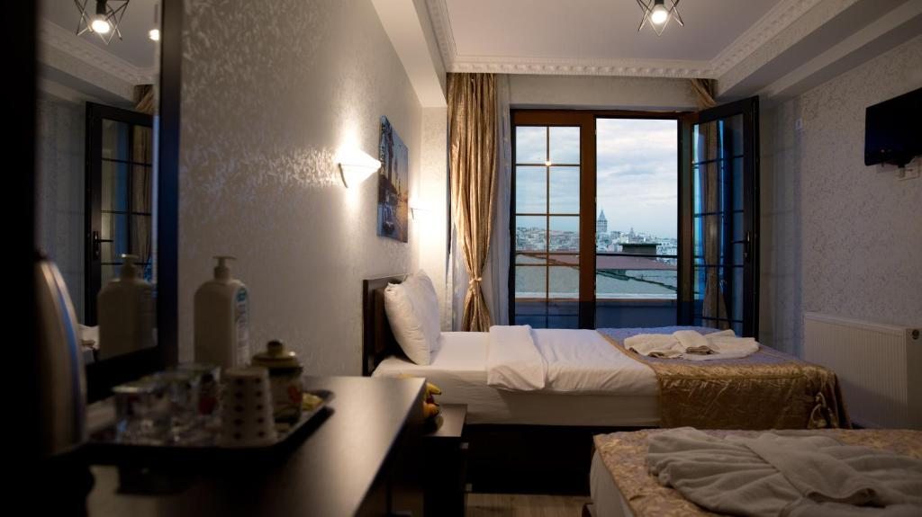 Трехместный (Трехместный номер Делюкс с видом на море), Golden Horn Park Hotel