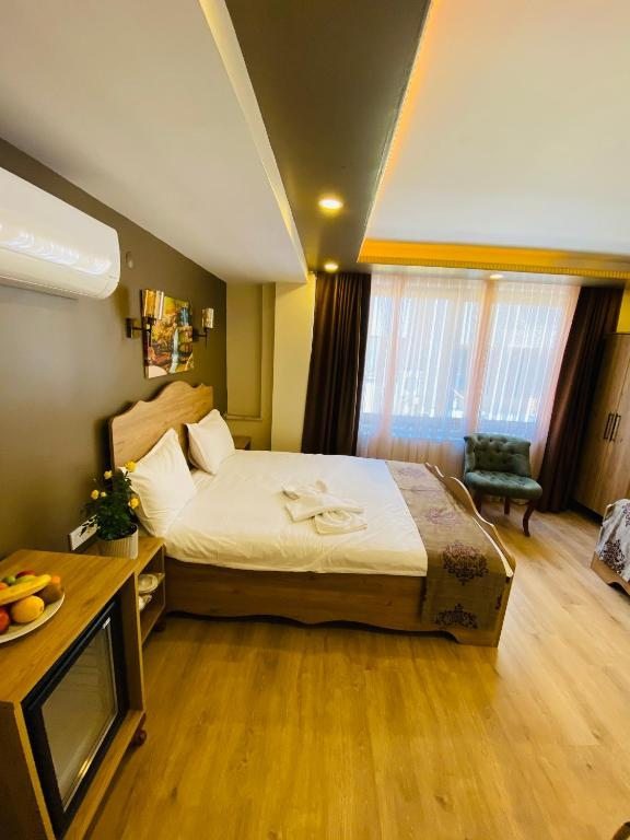 Двухместный (Улучшенный двухместный номер с 1 кроватью или 2 отдельными кроватями) отеля Golden Sail Hotel Old City, Стамбул