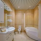 Одноэтажный коттедж с мангальной зоной на террасе