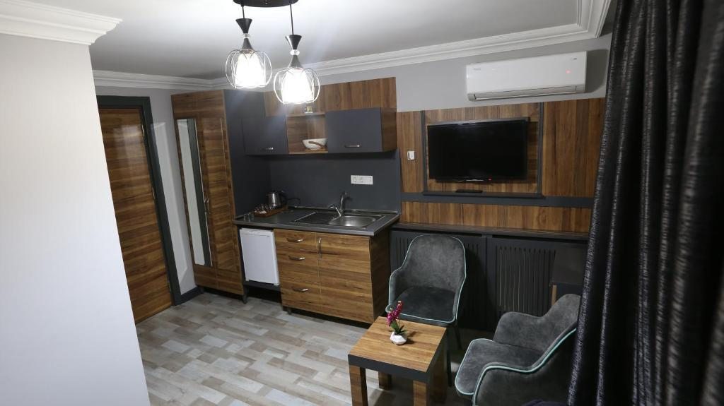 Двухместный (Стандартный двухместный номер с 1 кроватью) апарт-отеля La Serena Hotel & Suites, Стамбул