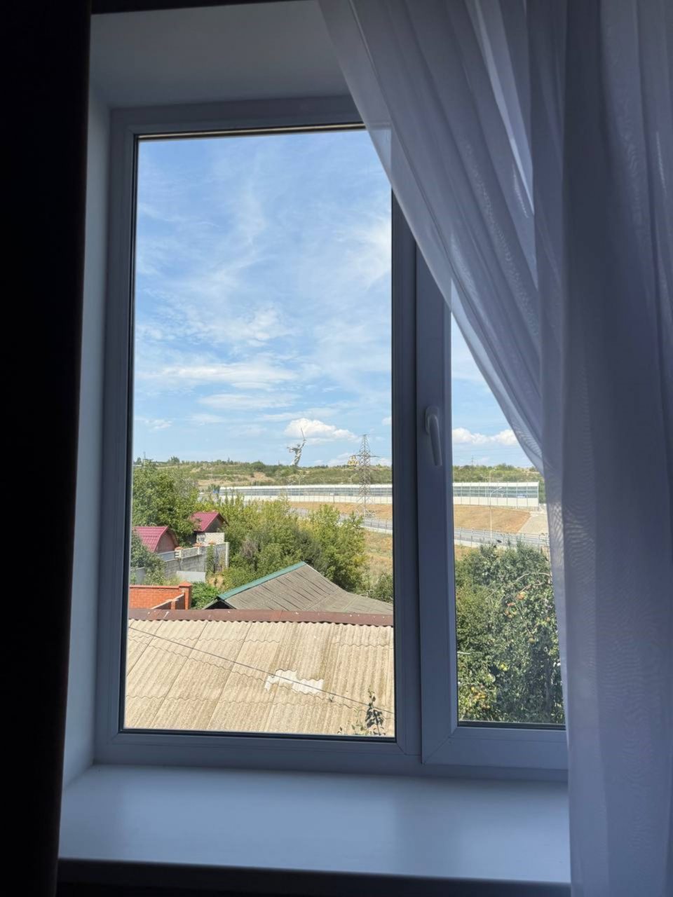 Вид на главную достопримечательность Волгограда, Гостевой дом Штурман