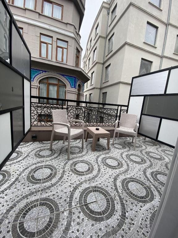 Двухместный (Двухместный номер с 1 кроватью и балконом) отеля Manesol Boutique Galata, Стамбул