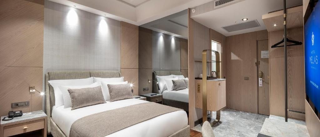 Двухместный (Номер Делюкс с кроватью размера «queen-size») отеля Melas Hotel Istanbul, Стамбул