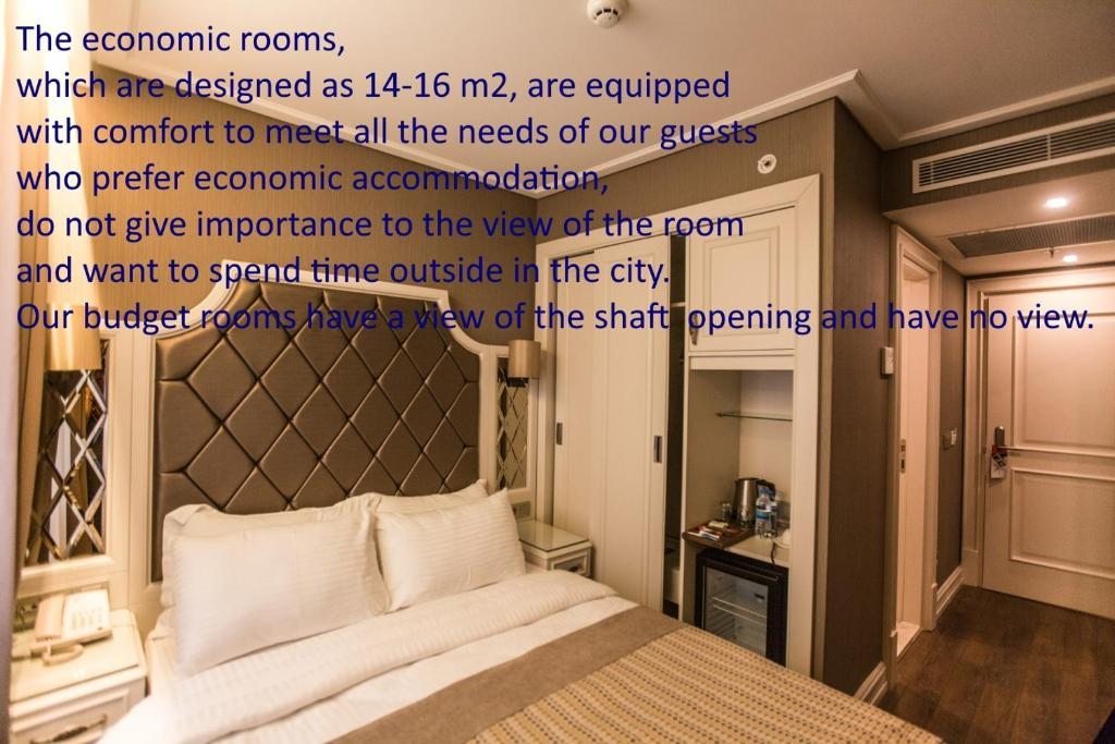 Двухместный (Двухместный номер эконом-класса с 1 кроватью (без окна)) отеля Miss Istanbul Hotel & Spa, Стамбул