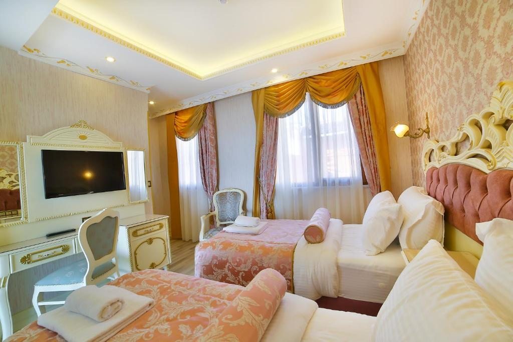 Двухместный (Стандартный двухместный номер с 1 кроватью или 2 отдельными кроватями) отеля Nayla Palace Hotel-Special Category, Стамбул