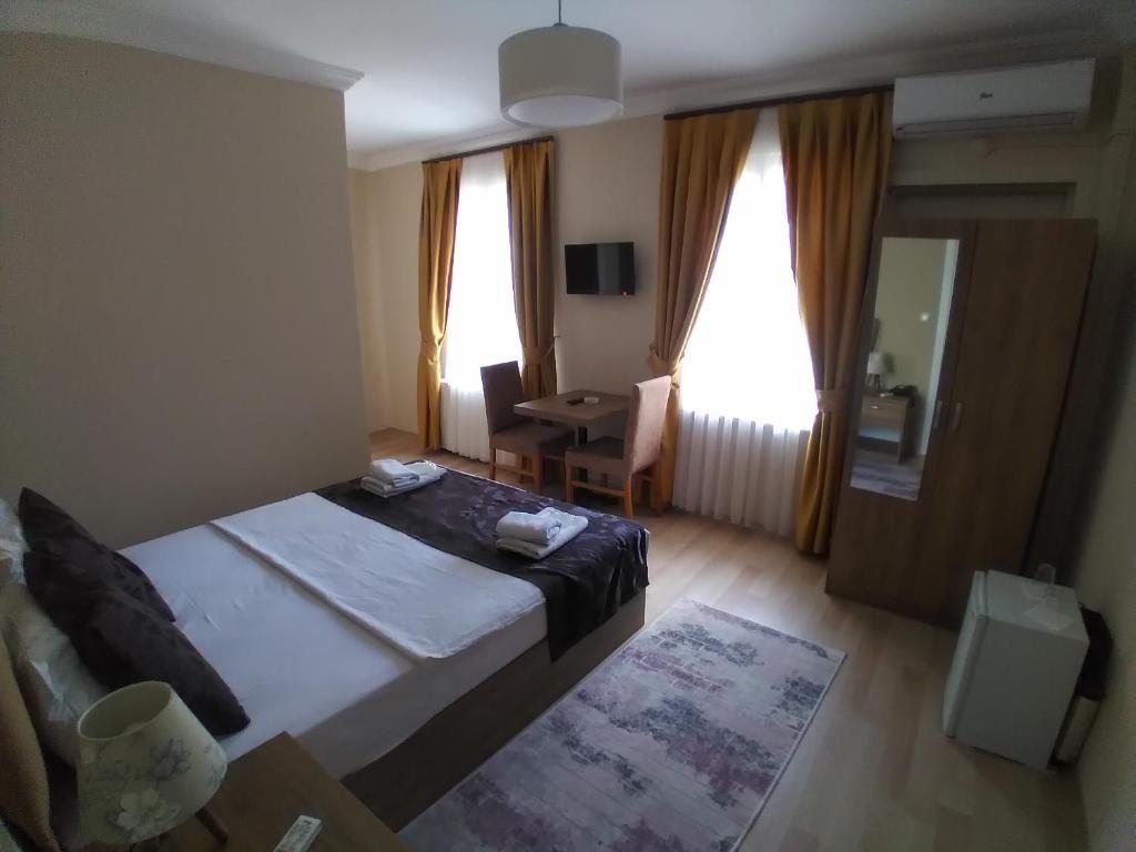 Двухместный (Двухместный номер Делюкс с 1 кроватью) отеля NEW BEYLERBEYİ HOTEL, Стамбул