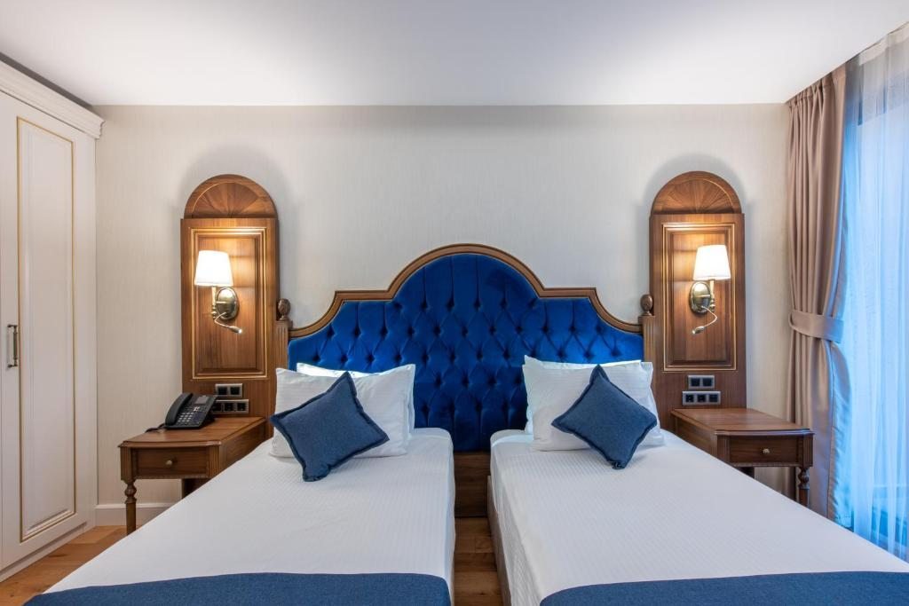 Двухместный (Двухместный номер с 2 отдельными кроватями) отеля Nova Plaza Pera, Стамбул
