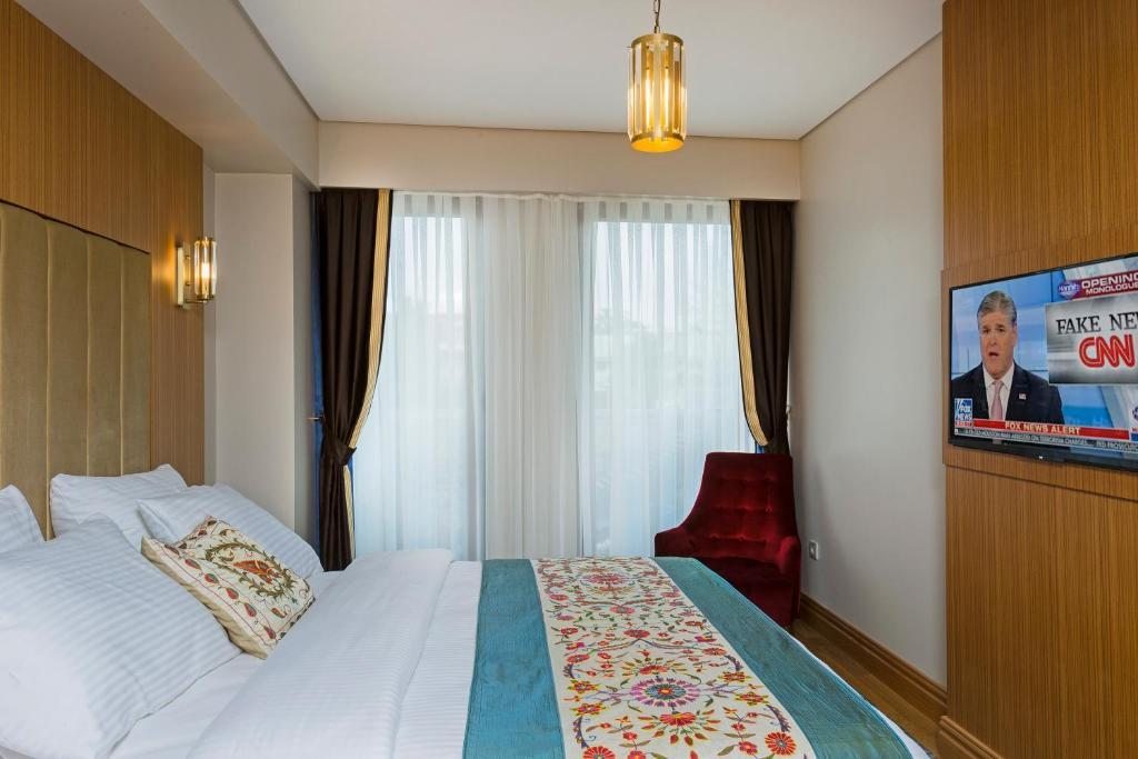 Двухместный (Двухместный номер с 1 кроватью или 2 отдельными кроватями) отеля Obelisk Hotel & Suites, Стамбул