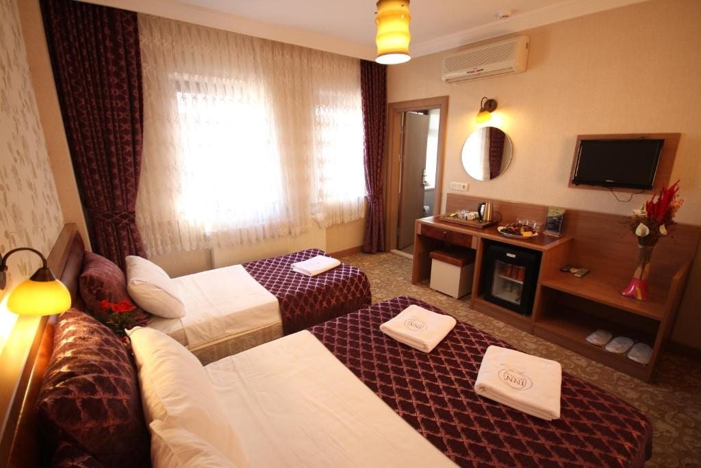 Двухместный (Двухместный номер с 2 отдельными кроватями) отеля Q Inn Hotel Old City, Стамбул