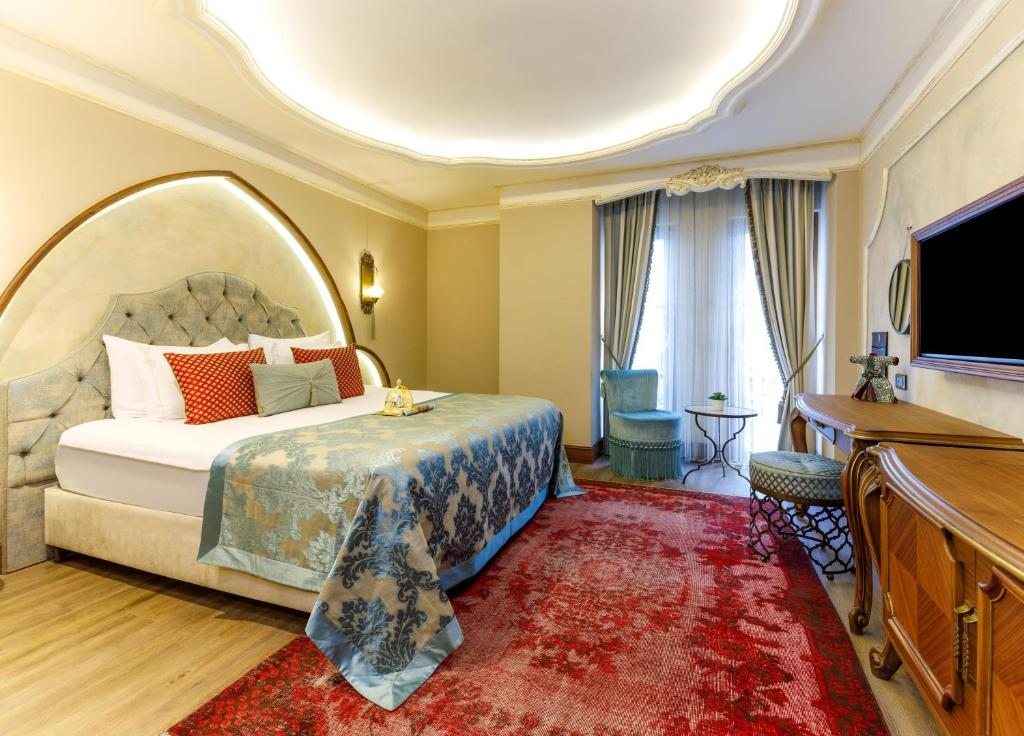 Двухместный (Номер Делюкс) отеля Romance Istanbul Hotel Boutique Class, Стамбул