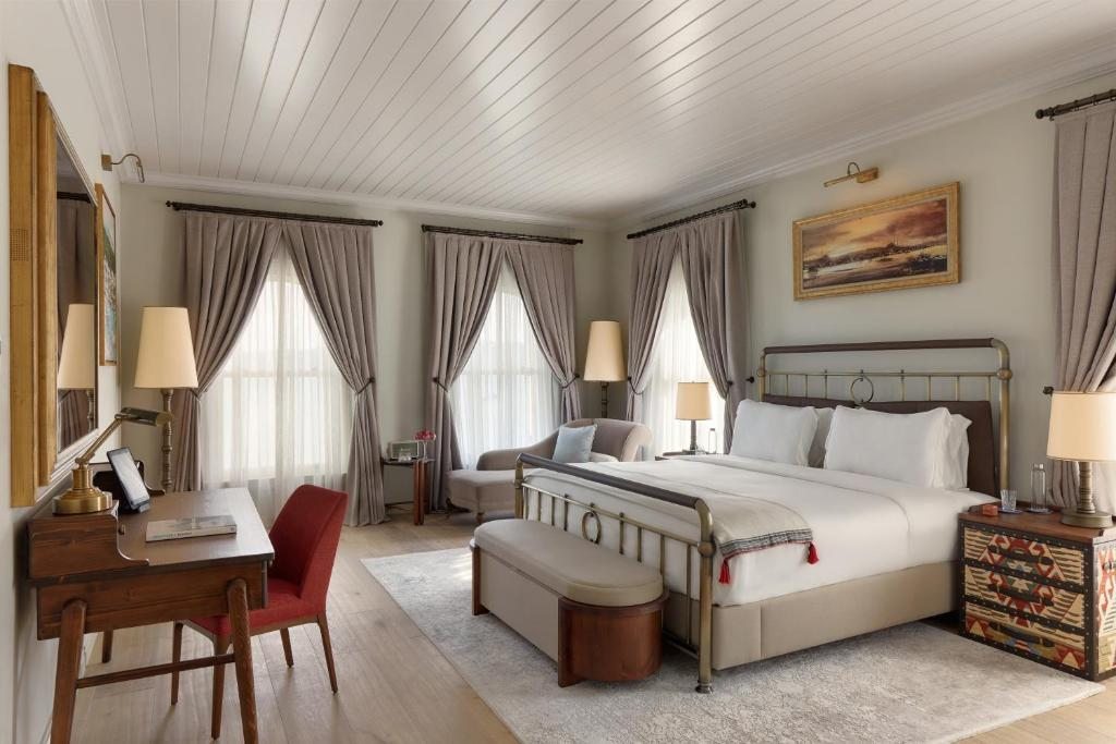 Двухместный (Номер Делюкс с кроватью размера «king-size») отеля Six Senses Kocatas Mansions, Стамбул