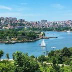 Семейный (Номер с балконом и частичным видом на море), Terrace Suites Istanbul