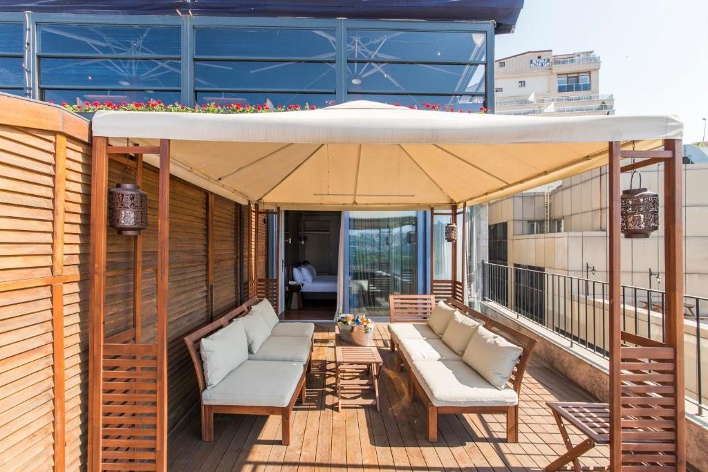 Семейный (Семейный номер с террасой и видом на море), Terrace Suites Istanbul