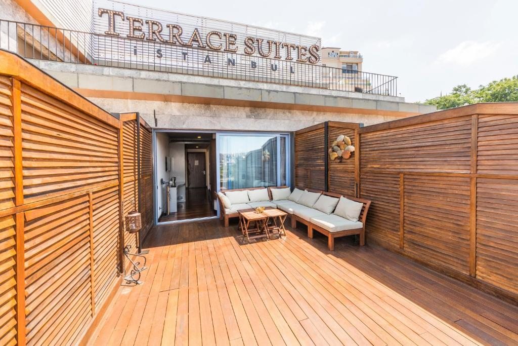 Семейный (Семейный номер с террасой и видом на море), Terrace Suites Istanbul