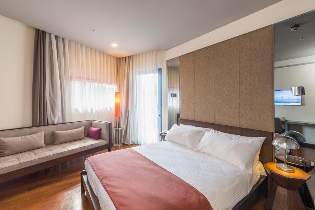 Апартаменты (Семейные апартаменты с 4 спальнями и кухней - 9 человек), Terrace Suites Istanbul