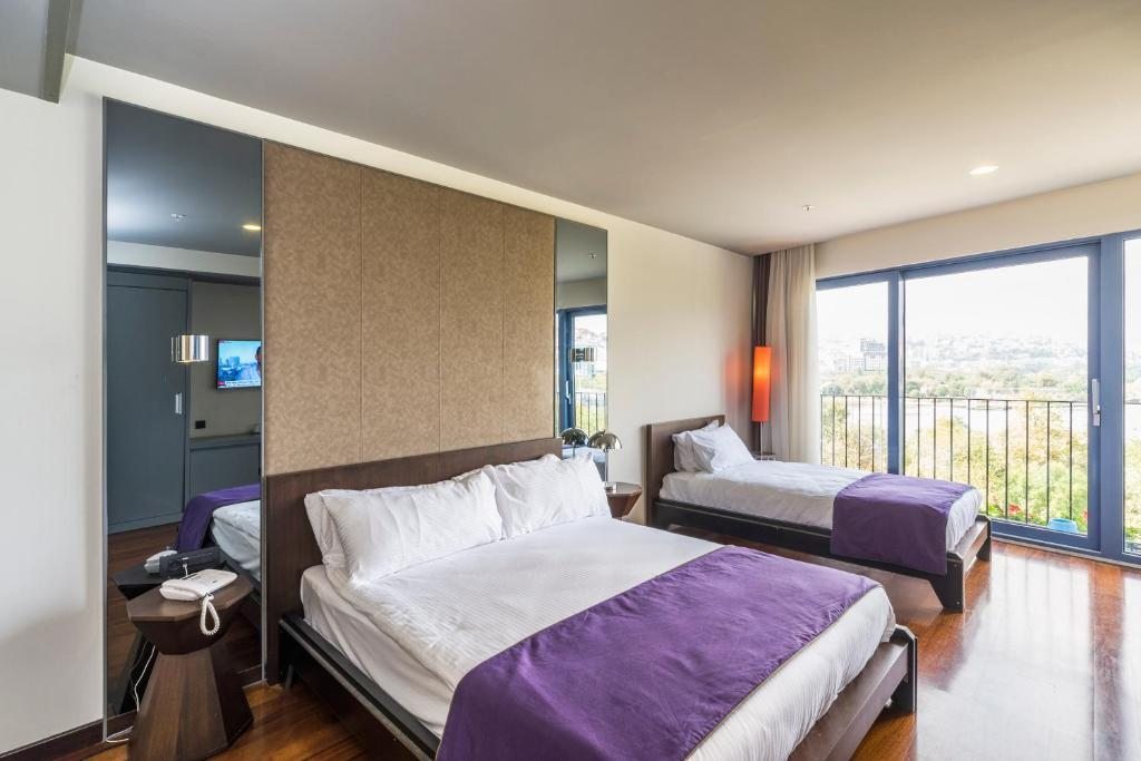 Апартаменты (Семейные апартаменты с 4 спальнями и кухней - 9 человек), Terrace Suites Istanbul