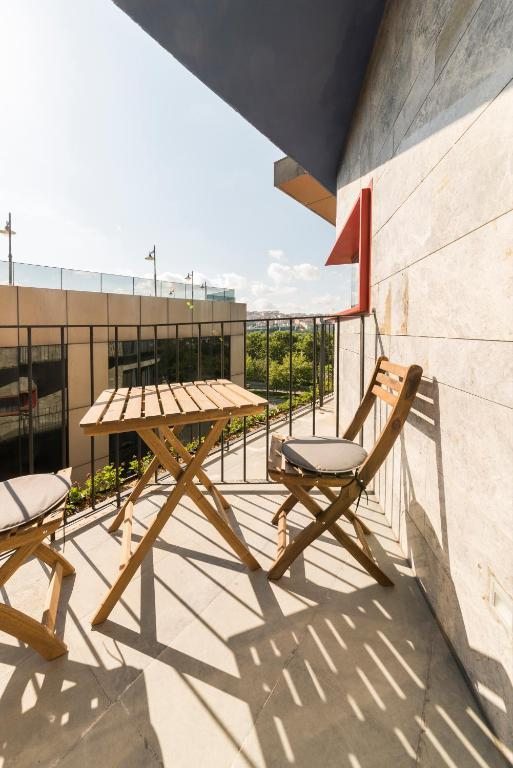 Апартаменты (Семейные апартаменты с 4 спальнями и кухней - 9 человек), Terrace Suites Istanbul