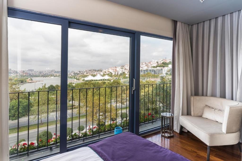Апартаменты (Семейные апартаменты с 4 спальнями и кухней - 9 человек), Terrace Suites Istanbul
