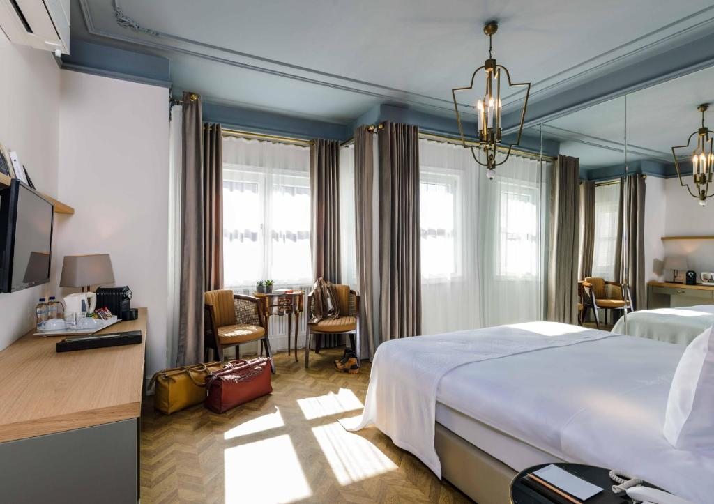 Двухместный (Номер Делюкс с кроватью размера «king-size») отеля The Soul Istanbul Hotel, Стамбул