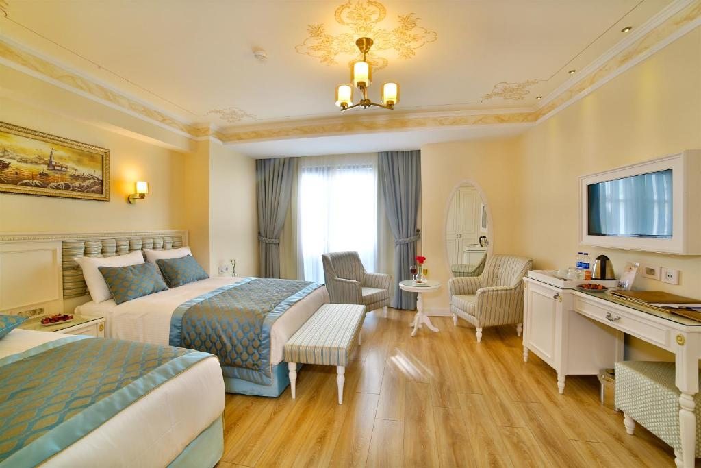 Трехместный (Трехместный номер Делюкс), Yılsam Sultanahmet Hotel