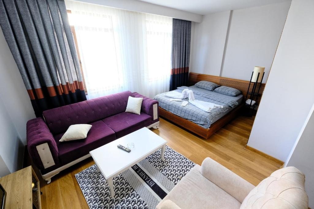 Двухместный (Стандартный двухместный номер с 1 кроватью) отеля İstanbul Houses Hotel Kurtkoy, Стамбул