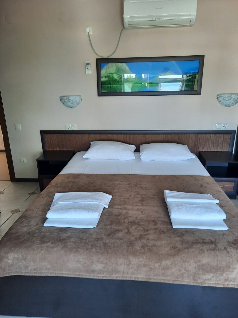 Двухместный (Бюджетный двухместный номер с 1 кроватью или 2 отдельными кроватями) отеля Атлантик, Сочи