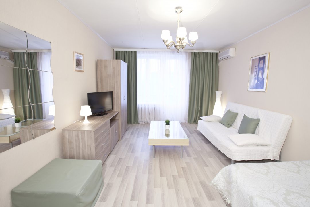 Апартаменты (V-Апартаменты 2х комнатные  -макс 6чел), Serviced Apartments Belorusskaya