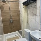 Двухместный (Двухместный номер с одной полутороспальной кроватью со всеми удобствами), Гостиница Теплый Прием