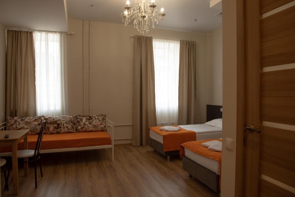 Двухместный (Улучшенный, С 1 кроватью или 2 отдельными кроватями) гостиницы Roof Story, Санкт-Петербург