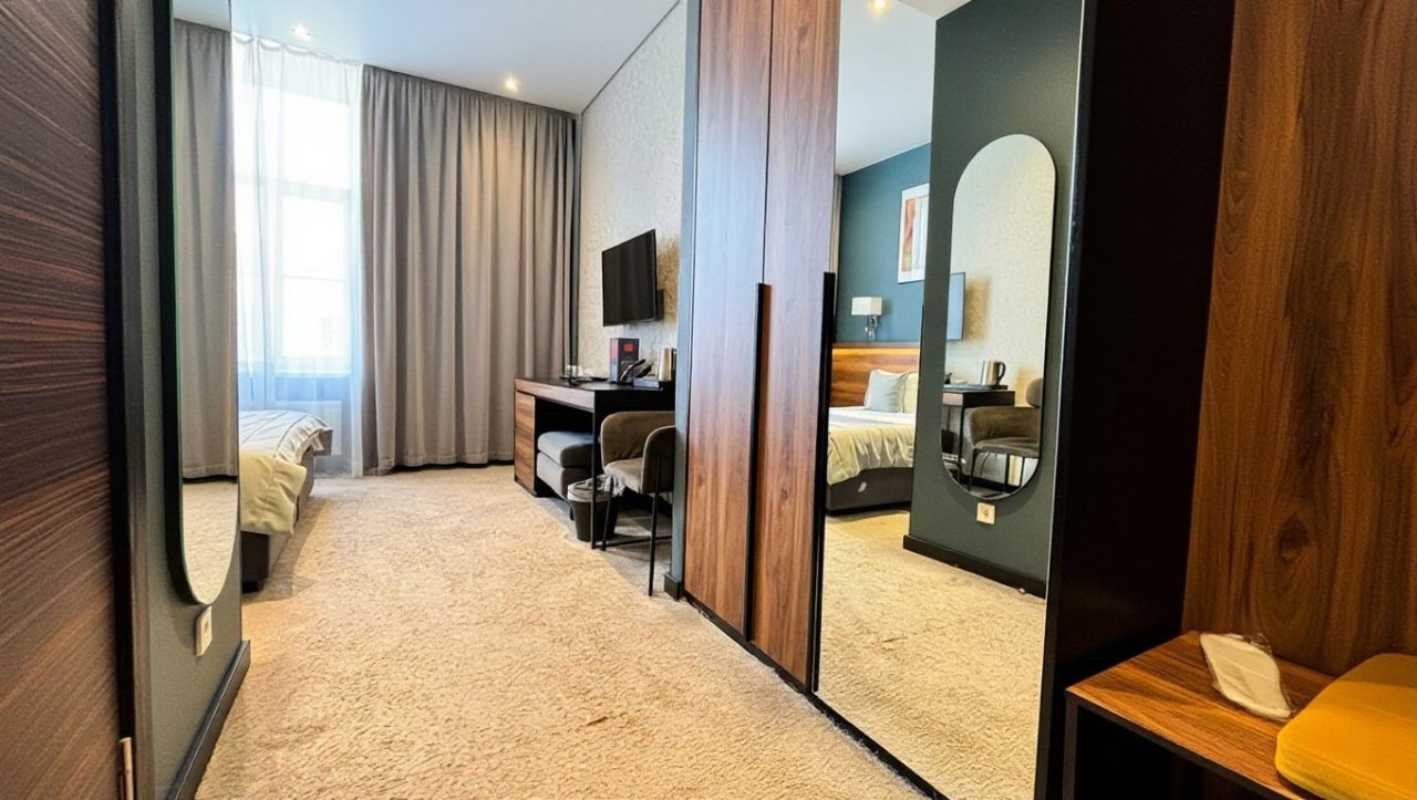 Двухместный (Классический с двуспальной кроватью), Отель SMART HOTEL Московский