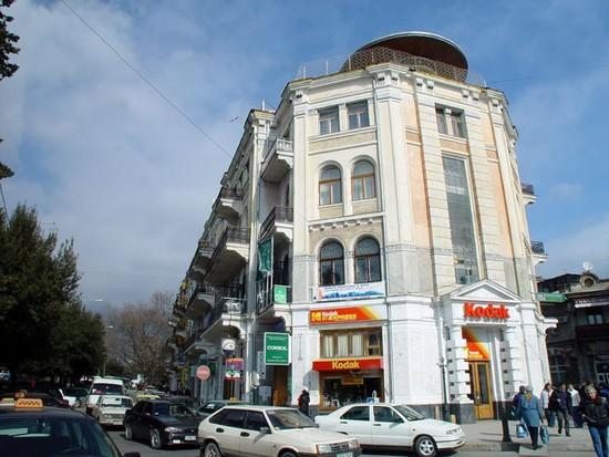 Фасад. Гостиница Крым