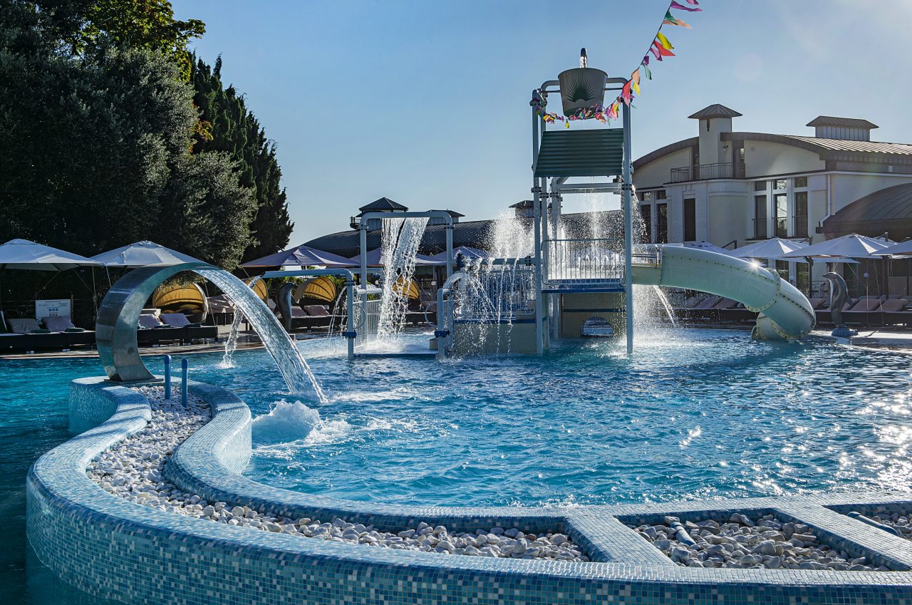 Открытый бассейн, Гостиница Palmira Palace