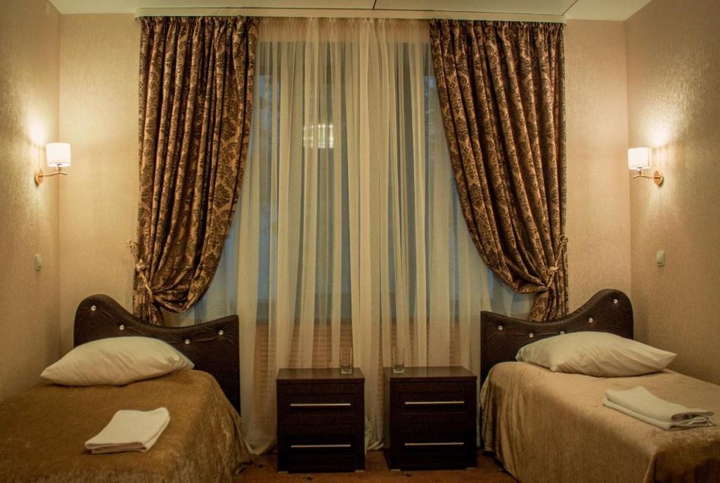 Двухместный (Стандарт 2 кровати) отеля Монарх, Нижний Новгород