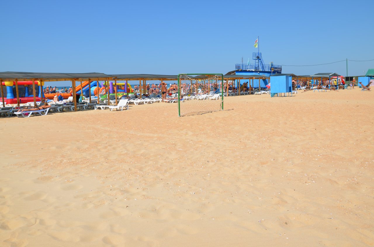 Пляж, Санаторий Бригантина