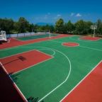 Спортивные площадки для игры в волейбол, баскетбол, бадминтон, Санаторий Надежда