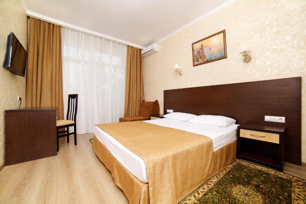 Двухместный (Стандартный двухместный номер с 1 кроватью или 2 отдельными кроватями) отеля Эмеральд, Витязево