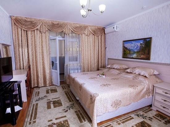 Апартаменты (Двухкомнатный) отеля Русь, Новороссийск