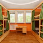 Десятиместный (Спальное место на нижнем ярусе в общем номере для мужчин и женщин), Хостел НАШ