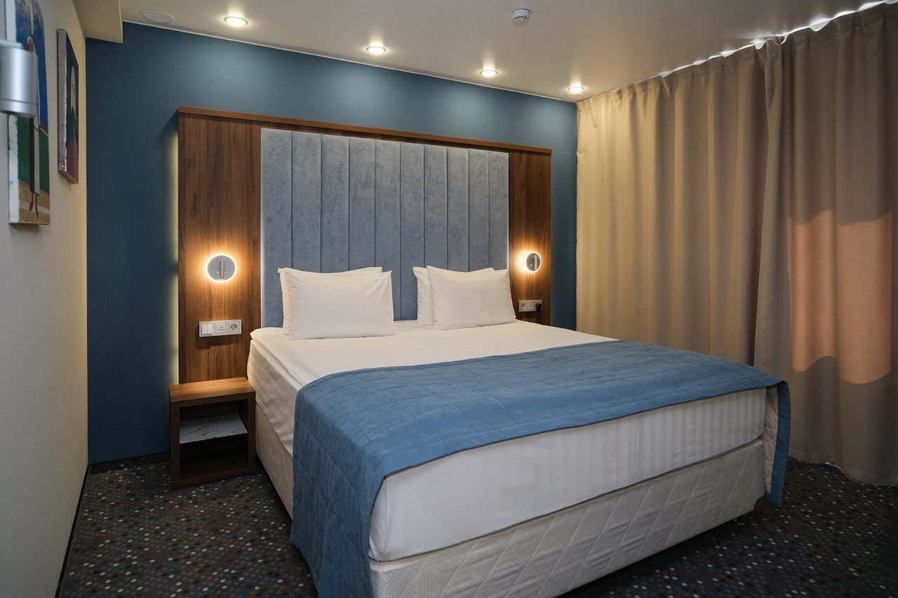 Кровать DBL King Size (кровать 180 см). Ванна или Душ.