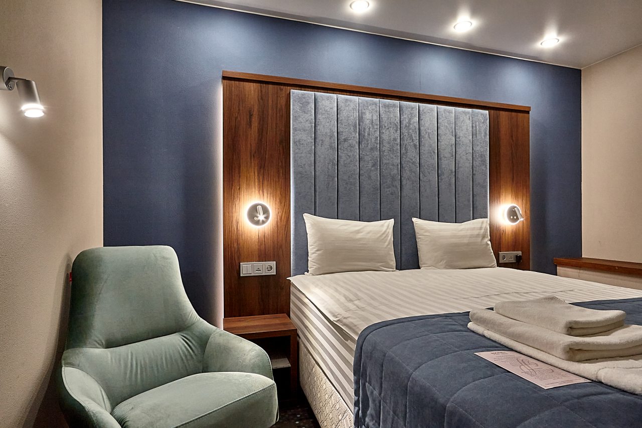 Кровать 160 см., возможно двухместное размещение