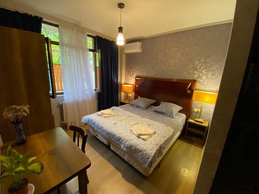 Двухместный (Двухместный номер с 1 кроватью, вид на сад) гостевого дома Sololaki Apart Hotel, Тбилиси