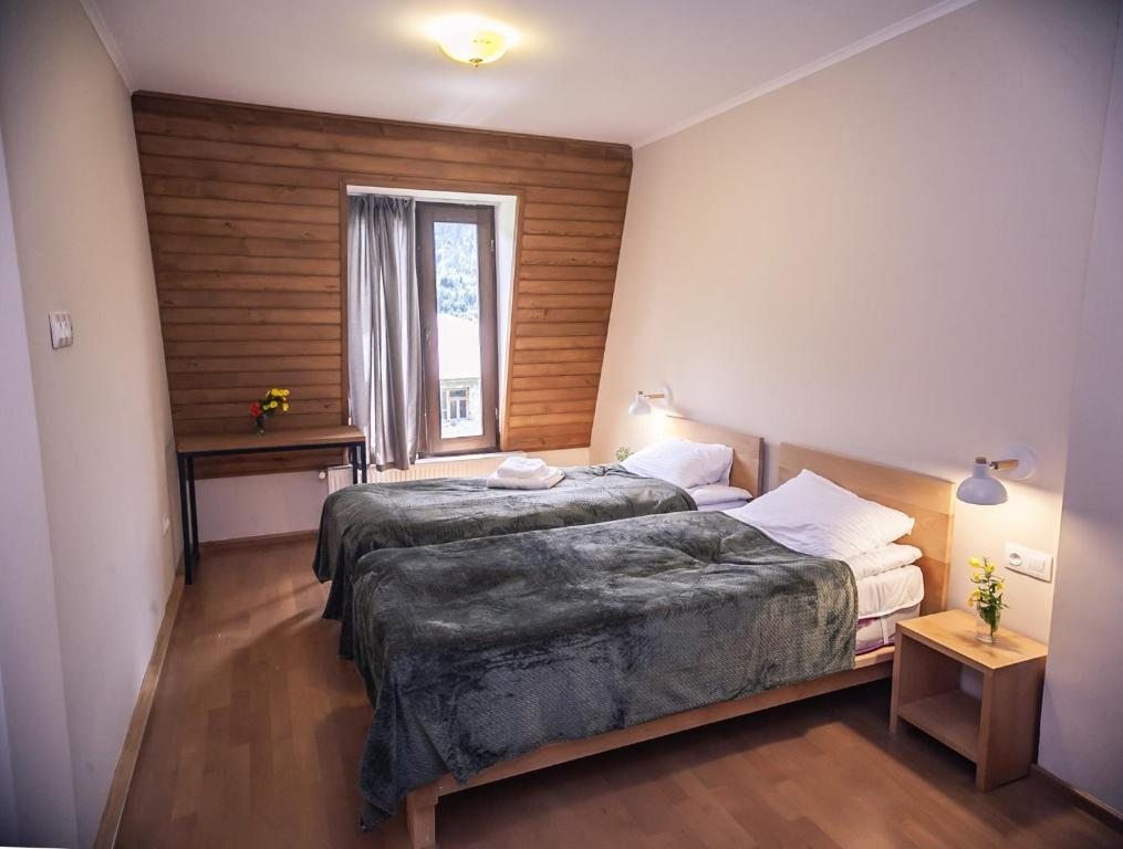 Двухместный (Двухместный номер с 1 кроватью или 2 отдельными кроватями и дополнительной кроватью) отеля Latour Mestia, Местиа