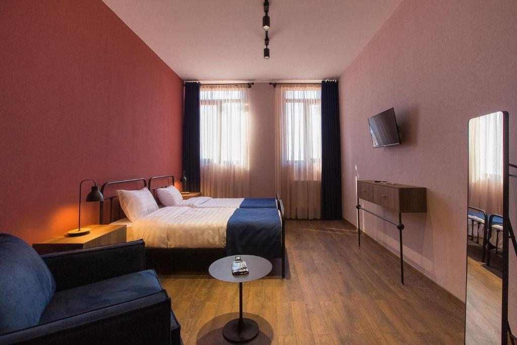 Двухместный (Двухместный номер с 1 кроватью или 2 отдельными кроватями) отеля Mtevino, Хашми