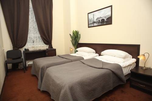 Двухместный (Стандартный двухместный номер с 2 отдельными кроватями) отеля Нанотель, Москва