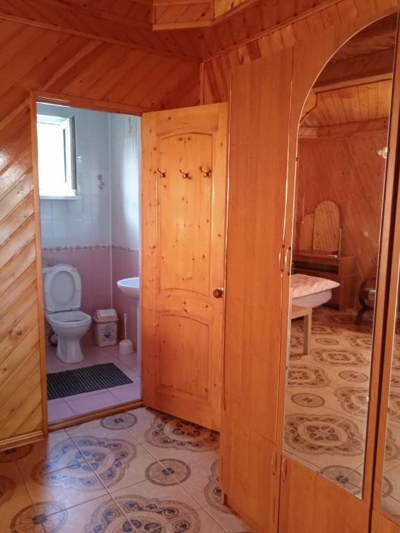 Четырехместный (Четырехместный номер с собственной ванной комнатой) гостевого дома У Жанны и Эмзара, Алахадзы