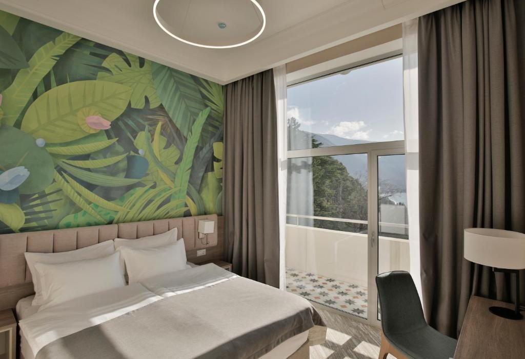 Двухместный (Стандартный двухместный номер с 1 кроватью или 2 отдельными кроватями) отеля Garden Resort, Гагра
