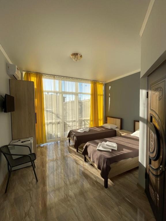 Двухместный (Двухместный номер Делюкс с 2 отдельными кроватями) отеля Гостиница Мамсыр, Гагра